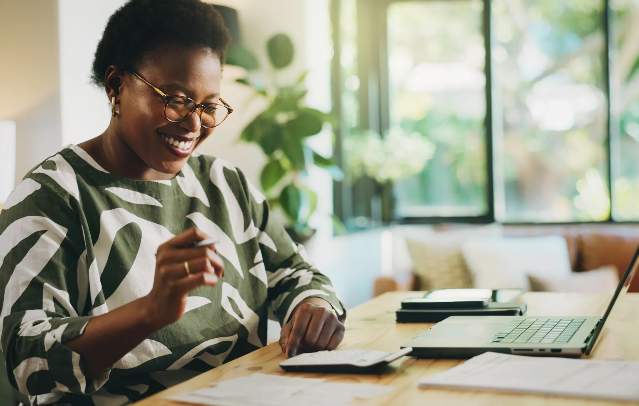 Financial advisor reviewing tax planning documents
